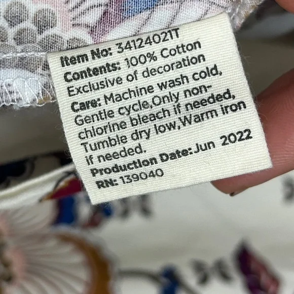 Good Hart white maroon navy floral paisley western button up xs - Picture 8 of 8